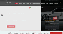 Desktop Screenshot of munichmotorworks.ae